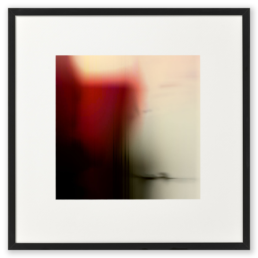 Ron Schoningh fine art print Emptyscape Red hot cliffs