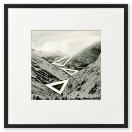 Ron Schoningh fine art print Emptyscape Route to a lost glacier